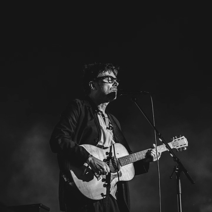 Damon Albarn suarakan dukungan untuk Palestina di Glastonbury.