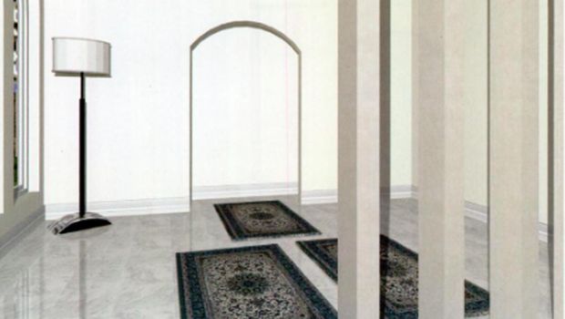 Desain mushola unik di rumah