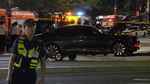 Evakuasi Kecelakaan Maut Mobil Tabrak Pejalan Kaki di Seoul