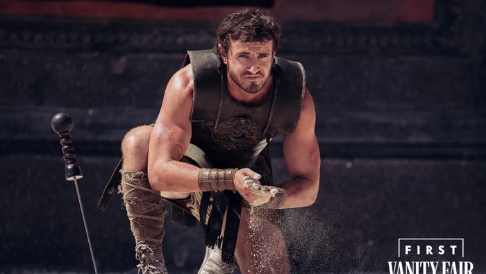 Gladiator II Cuplikan adegan dalam film Gladiator II.