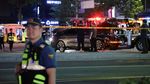 Polisi Olah TKP Mobil Tabrak Pejalan Kaki yang Tewaskan 9 Orang di Korsel