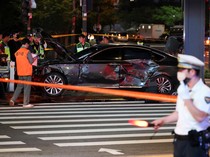 Polisi Olah TKP Mobil Tabrak Pejalan Kaki yang Tewaskan 9 Orang di Korsel