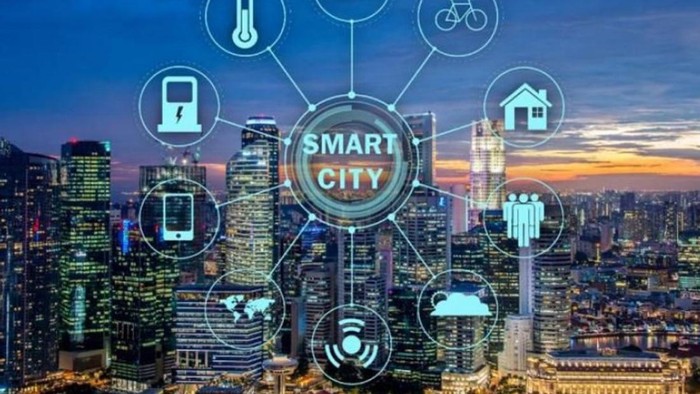 Ilustrasi Smart City. (Freepik)