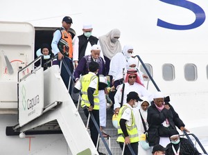 Kloter 8 Palembang Tiba, Jemaah Haji Meninggal Usai Armuzna Dapat Asuransi