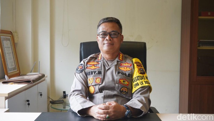 Kabid Humas Polda Riau Kombes Hery Murwono. (Raja Adil Siregar/detikSumut)