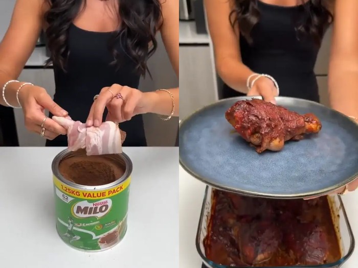 Marinasi Daging Ayam Pakai Bubuk Minuman Cokelat, Wanita Ini Dihujat