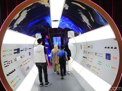 Melihat Instalasi Teknologi Masa Depan di Wonderlab Experience