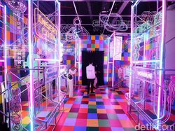 Melihat Instalasi Teknologi Masa Depan di Wonderlab Experience