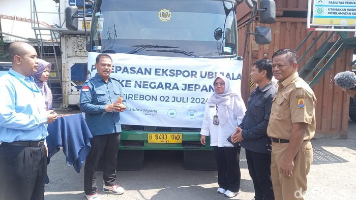 Pelepasan ekspor oleh Dirjen Tanaman Pangan Kementerian Pertanian