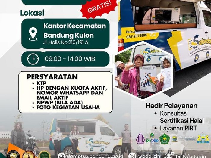 Pembuatan NIB gratis di Bandung.