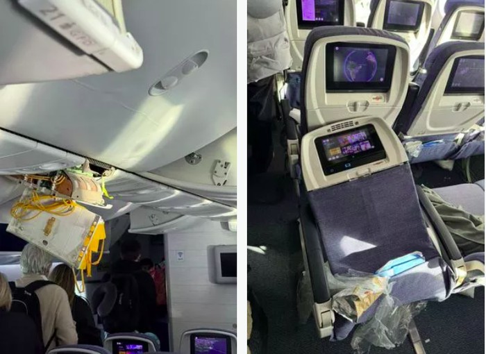Penumpang pesawat Air Europa bersemunyi di bagasi saat turbulensi