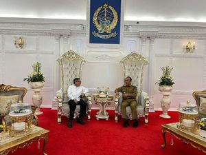 Taufan Pawe Temui Pj Gubernur Sulsel, Tegaskan Sikap Golkar Bukan Oposisi