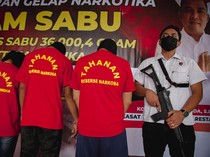 Polresta Balerang Tangkap Tiga Tersangka Kasus Pengedaran Narkoba