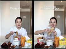 Raisa Cicip Jajanan di PRJ 2024, Bingung Cara Makan Kerak Telor