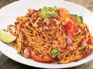 Resep Mie Goreng Cabe Kering yang Pedas Mulur dan Enak Nampol