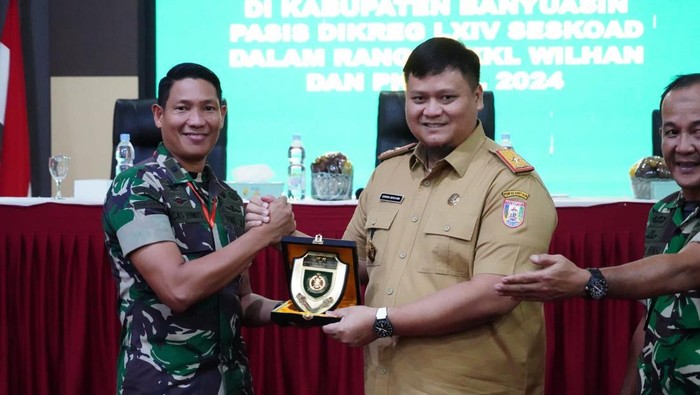 Sekda Banyuasin menerima kunjungan siswa KKL Studi Wilhan) Pasis Dikreg LXIV Seskoad 2024.