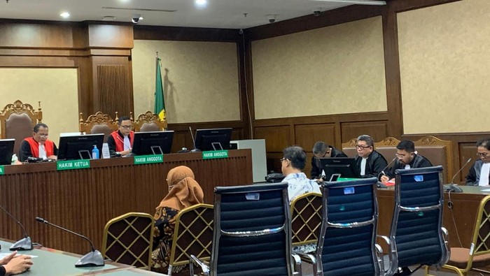Sidang dugaan korupsi pengadaan sistem proteksi TKI di Kementerian Tenaga Kerja (Mulia-detikcom)
