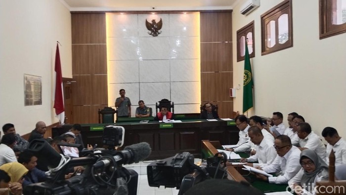 Sidang praperadilan Pegi Setiawan.