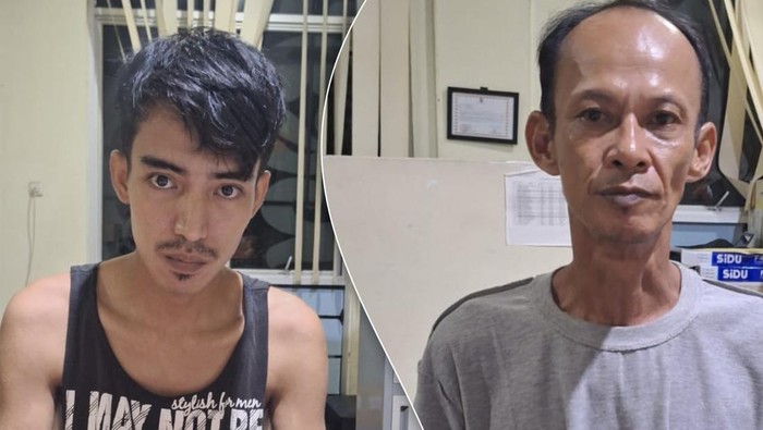 Tampang kedua pelaku.