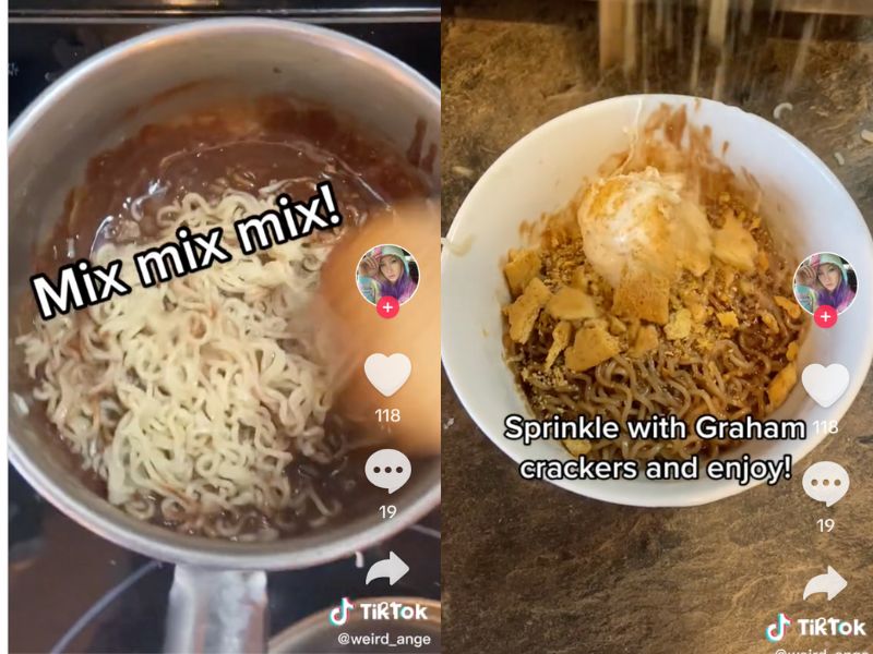 Unik! Ada Mie Cup Rasa Dessert Smores yang Manis Enak