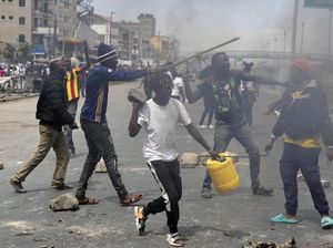 Aksi Tuntut Presiden Kenya Mundur Berujung Ricuh