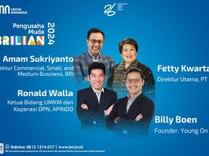 Wujudkan Generasi Indonesia Emas, Yuk Ikut Jadi Pengusaha Muda BRILian BRI