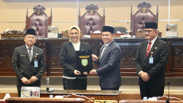 DPRD Sumsel-Pemprov Sumsel sepakati Perda APBD Sumsel 2023.