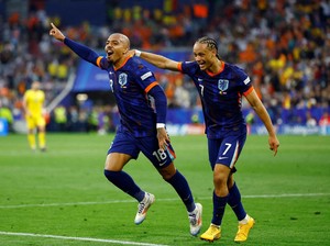 Euro 2024: Donyell Malen Pemain Pertama yang Bikin Brace