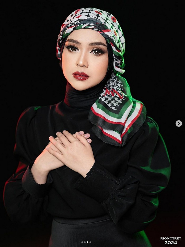 Gaya hijab Ria Ricis Gaya hijab Ria Ricis
