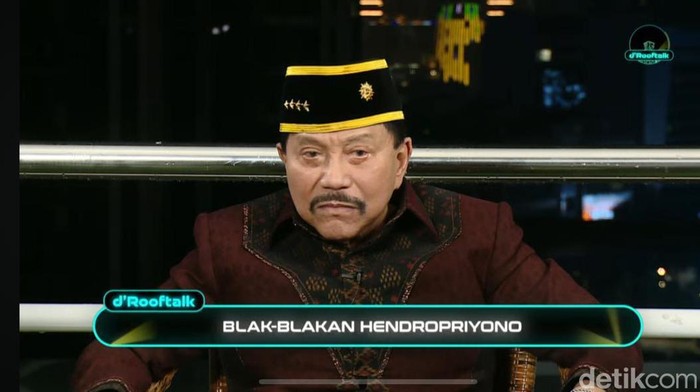 Hendropriyono di acara dRooftalk (tangkapan layar)