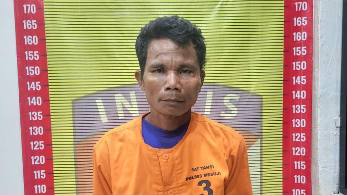 Herman pelaku pembunuhan Anggi Lestari.