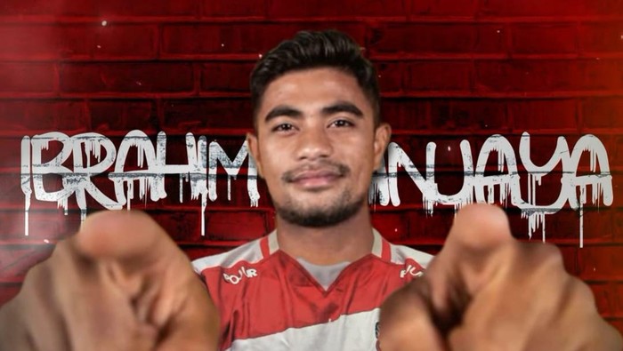 Ibrahim Sanjaya rekrutan pemain baru Madura United