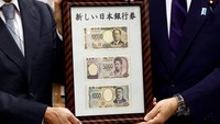 Melansir dari Reuters, Rabu (3/7/2024), cetakan baru yang kertas ini terdiri dari nominal 1000 yen, 5000 yen dan 10000 yen. Menurut Biro Percetakan Nasional Jepang uang kertas tersebut menggunakan pola cetak hologram yang gambar tokohnya dapat menghadap ke berbagai arah, tergantung dari sisi mana melihatnya.  