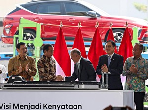 Pertama di Dunia! RI Punya Jaringan Produksi Kendaraan Listrik Hulu-Hilir