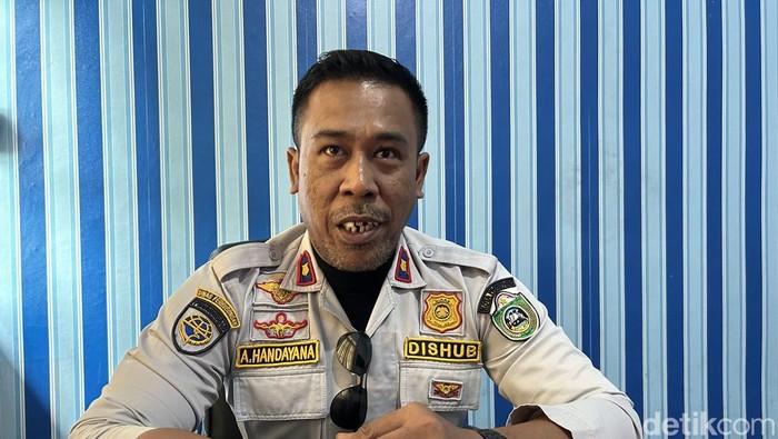 Kepala UPTD Perparkiran Dinas Perhubungan Kota Parepare, Aryun Handayana.