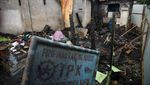 Kondisi Rumah Wartawan di Karo yang Terbakar, Sekeluarga Tewas