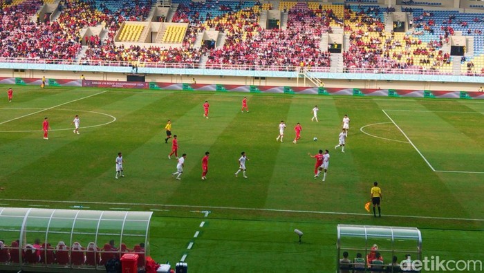 Laga Perebutan Juara 3 Piala AFF U-16 antara Indonesia melawan Vietnam di Stadion Manahan, Solo, Rabu (3/7/2024).