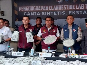 Pabrik Narkoba di Kota Malang Kelabui Warga dan Polisi Berkedok Kantor EO