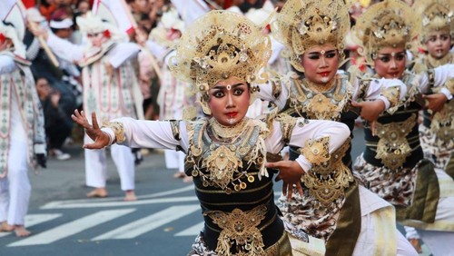 Peed Aya Duta Kota Denpasar serangkaian Pesta Kesenian Bali(PKB) 2024. (Pemkot Denpasar)