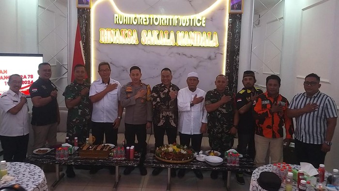Peluncuran ruang Restorative Justice Polsek Karang Pilang Surabaya