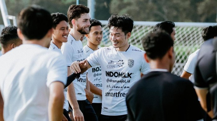 Pemain Bali United saat mengikuti latihan di Bali United Training Center, pada Selasa (2/7/2024). (Foto: Bali United Official)