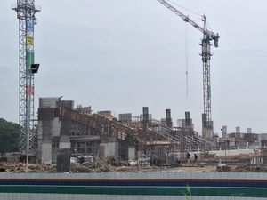Pembangunan Stadion Surajaya Lamongan Sudah 25%, Target Akhir Tahun Rampung