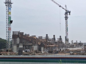 Pembangunan Stadion Surajaya Lamongan Sudah 25%, Target Akhir Tahun Rampung