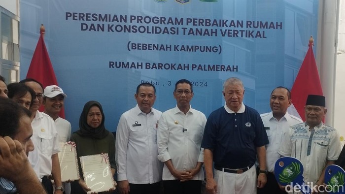 Program Pembenahan Hunian dan Konsolidasi Lahan Vertikal Diresmikan Heru Budi