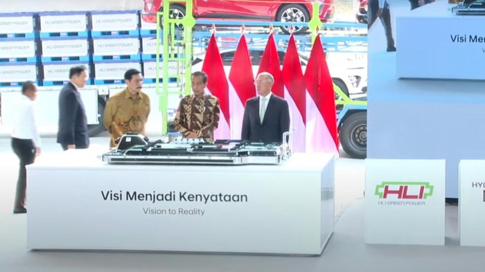 Peresmian Ekosistem Baterai dan Kendaraan Listrik Korea Selatan di Indonesia