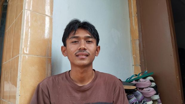 Petugas SPBU Sugeng Reza Pamungkas (Maulana/detikcom)