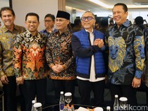 Momen Pimpinan MPR Temui Ketum PAN