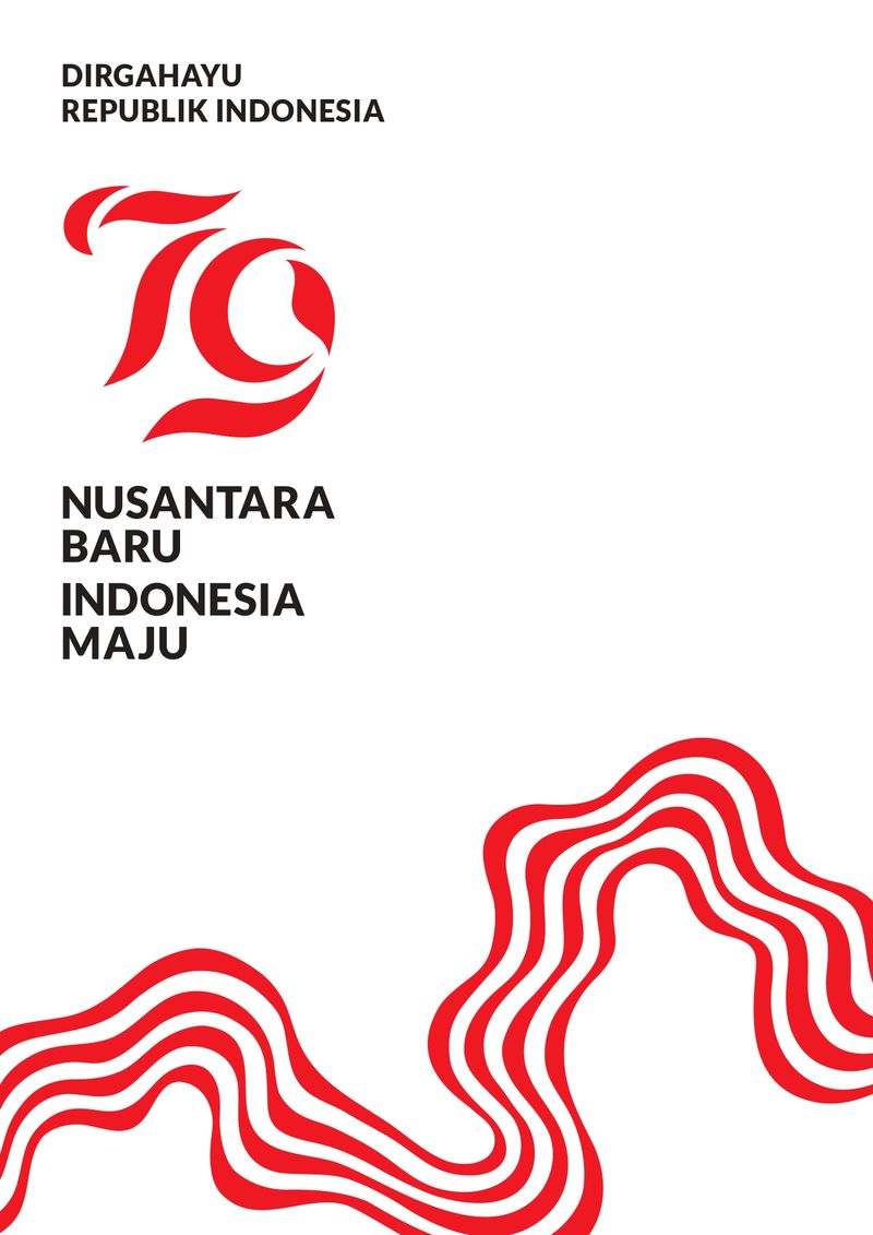 Poster HUT ke-79 RI