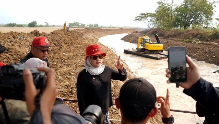 Normalisasi kali Saradan Indramayu usai 42 Tahun ini semata-mata untuk mensejahterakan petani yang ada di Desa Pegagan, Kecamatan Losarang.