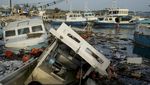 Puluhan Kapal Nelayan di Barbados Hancur Diterjang Badai Beryl
